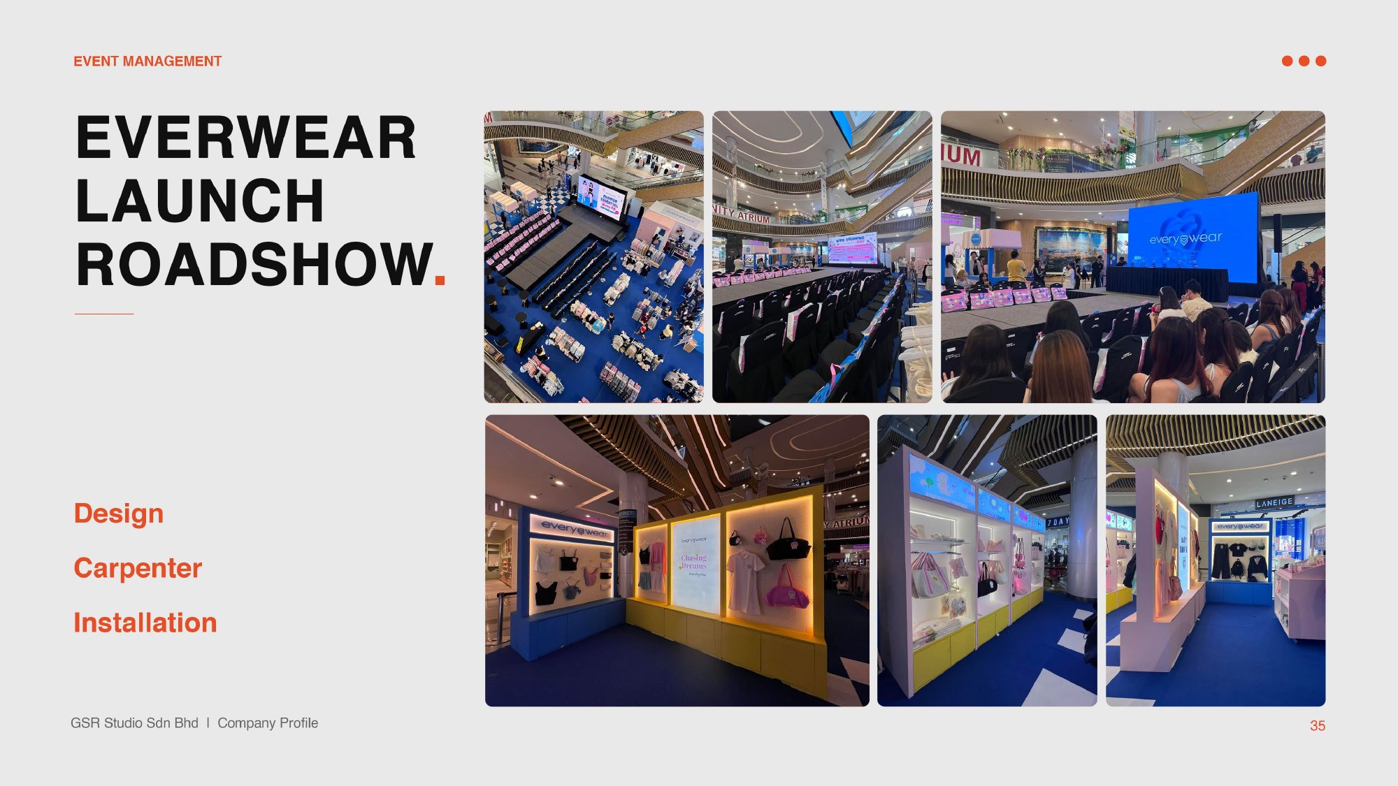 Everwear Launch Roadshow